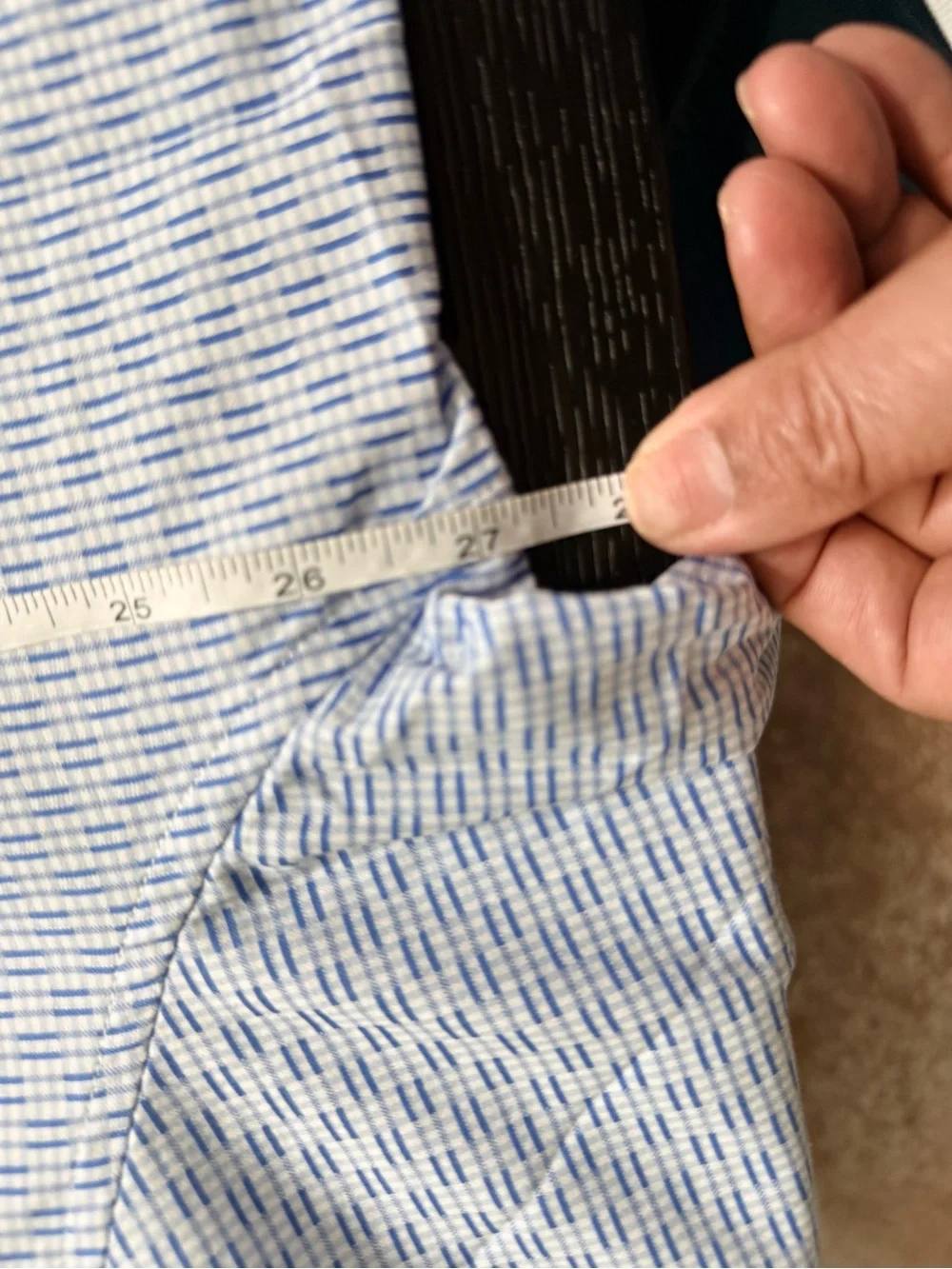 EUC Tommy Bahama Pale Blue Textured Long-Sleeve Button Shirt - Picture 6 of 8